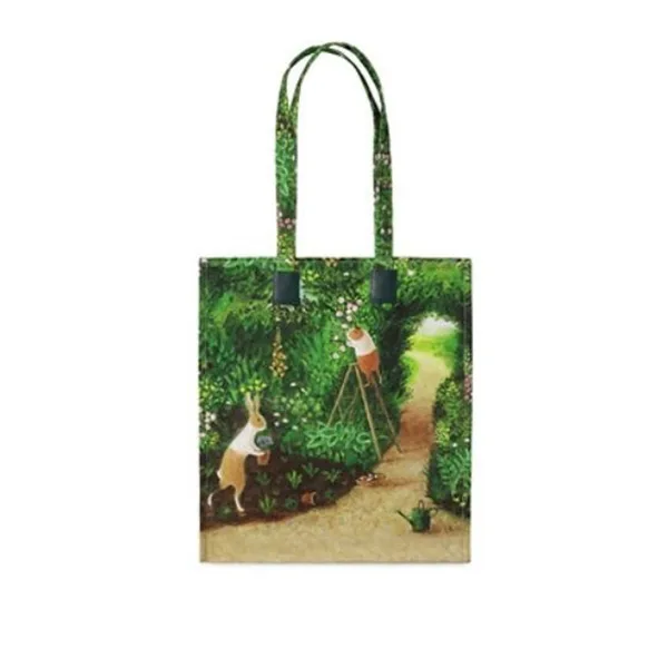 2025AWグッチ ガーデン 偽物 コラボ トートバックcanvas Menagerie 25329