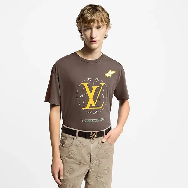 ルイヴィトン ウォッシュドコットンTシャツ 1AHCL3