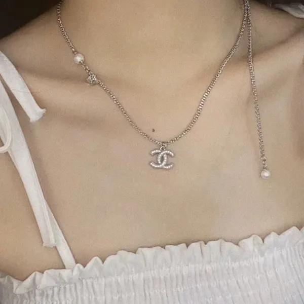 ☆安い☆シャネル  ロゴ入りネックレス コピー AB3564 B02593 N6401