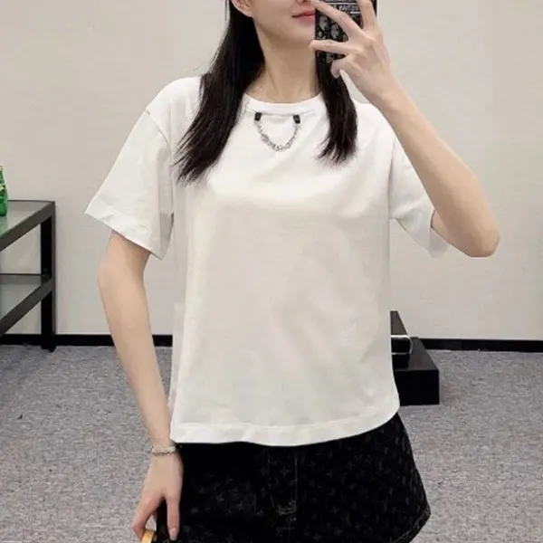 送料無料ルイヴィトン n級品 スプレー クロップトップ ネックチェーン 1AHK80