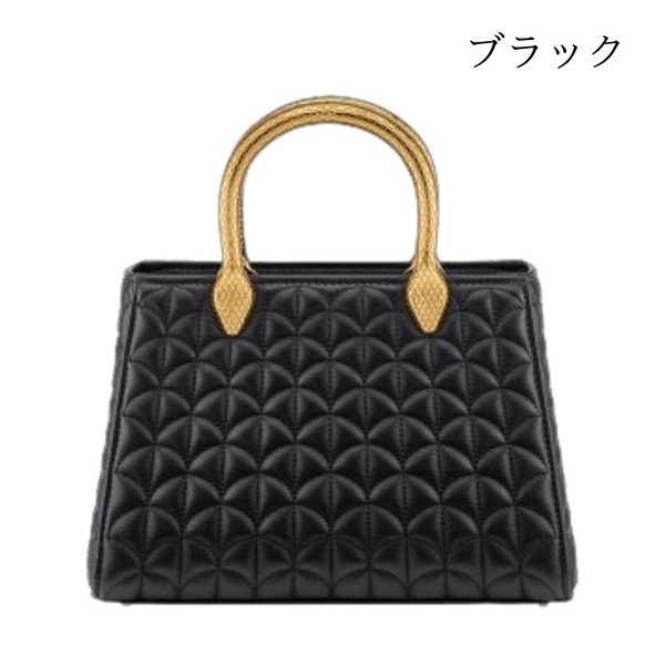 コピー品ブルガリ セルペンティーヌ デュオ トップハンドル バッグ コピー 294298