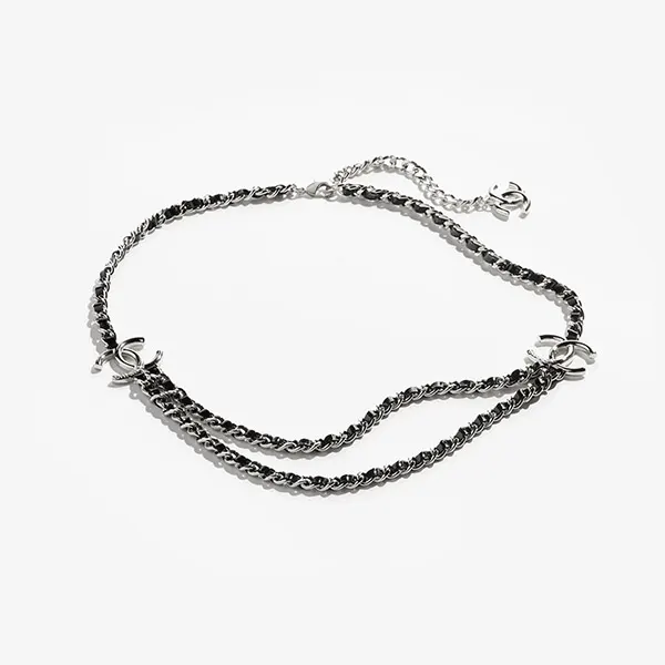 【かわいくて上品♪】お洒落なアクセント♪ チェーンベルト★シャネル ベルト コピー★2色25P ABF177-B19836-NAESV