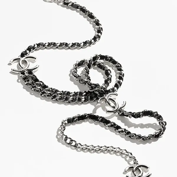 【かわいくて上品♪】お洒落なアクセント♪ チェーンベルト★シャネル ベルト コピー★2色25P ABF177-B19836-NAESV