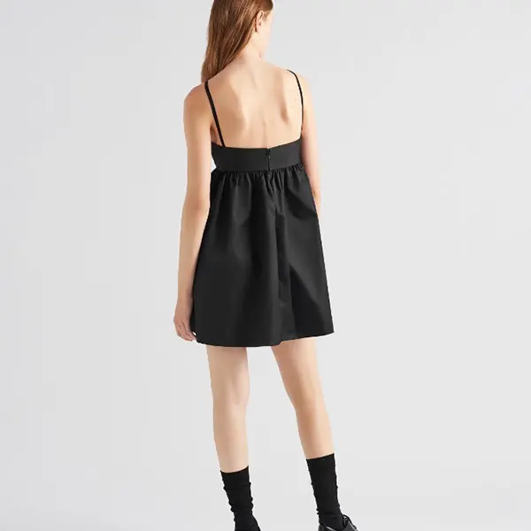 プラダ Re-Nylon mini-dress シースミニドレス 230702_1WQ8