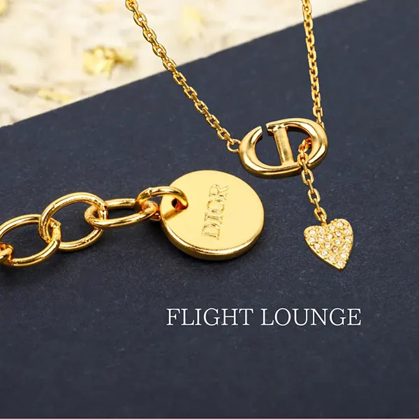 ディオール  CD Navy ネックレス クリスタル N3118WOMCY_D12P