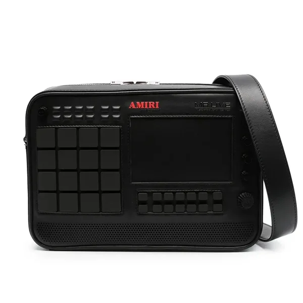 大人気のキュートさアミリ n級品 ドラムマシンレザークロスボディバッグ 2色 ami012120
