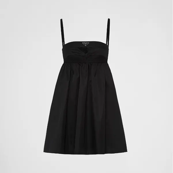 プラダ Re-Nylon mini-dress シースミニドレス 230702_1WQ8