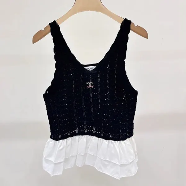【大人カジュアルに決まる★】シャネル コピー 25SS ニットキャミソール 25052414