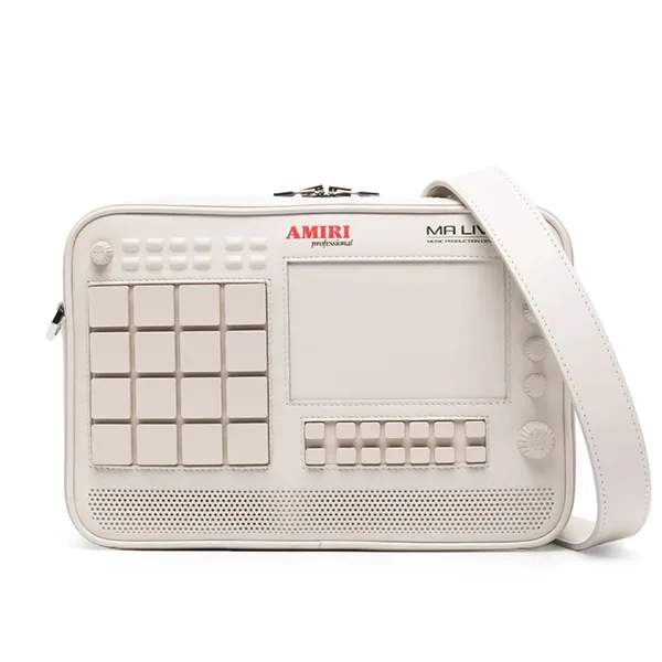 大人気のキュートさアミリ n級品 ドラムマシンレザークロスボディバッグ 2色 ami012120