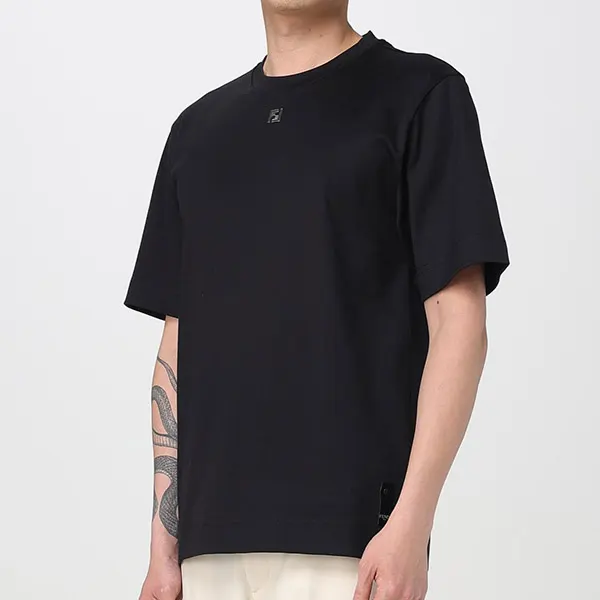 フェンディ FFロゴ コットン Tシャツ スーパーコピー FY0936ARYYF0QA0