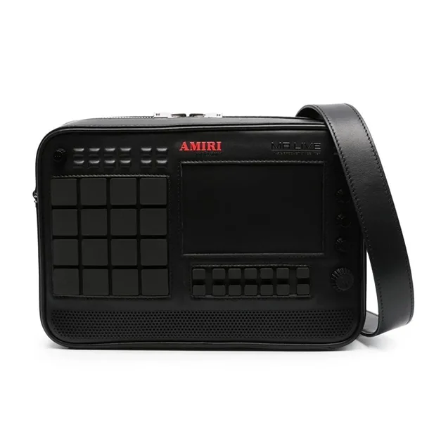 大人気のキュートさアミリ n級品 ドラムマシンレザークロスボディバッグ 2色 ami012120