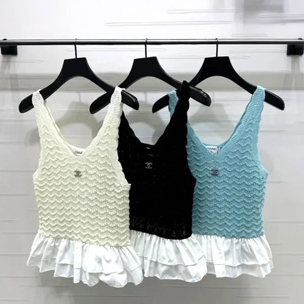 【大人カジュアルに決まる★】シャネル コピー 25SS ニットキャミソール 25052414