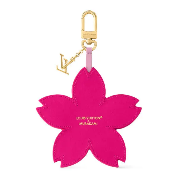 上品高見え■ルイヴィトン 偽物 村上隆コラボ☆LV × TM キーホルダー・チェリーブロッサム M02485