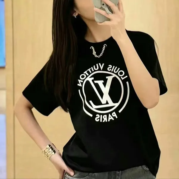 【国内発送◆チェーンが可愛い♪】ルイヴィトン コットンTシャツ コピー 1AFTU