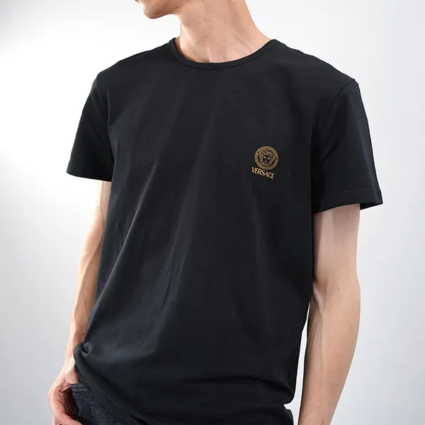 【手元に在庫有】ヴェルサーチェ ヴェルサーチ クルーネック半袖Tシャツ コピー AUU01005