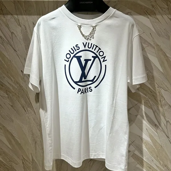 【国内発送◆チェーンが可愛い♪】ルイヴィトン コットンTシャツ コピー 1AFTU