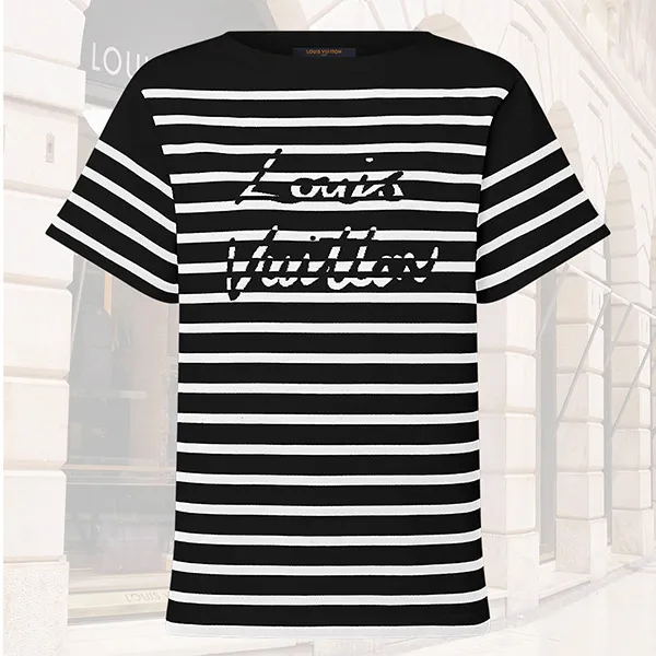 ルイヴィトン Tシャツ コピー シグネチャー ニットトップ 1AHX98