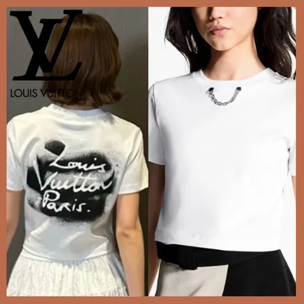 2025AW【お洒落で可愛い】ルイヴィトン スプレーTシャツ スーパーコピー 1AHK80