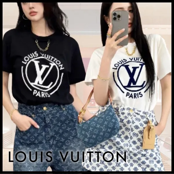 【国内発送◆チェーンが可愛い♪】ルイヴィトン コットンTシャツ コピー 1AFTU