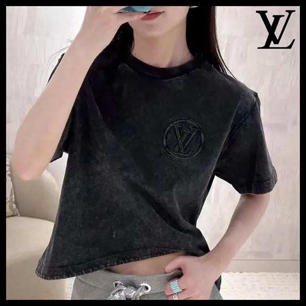 残り僅か【個性的デザイン♪】ルイヴィトン★カーブヘム Tシャツ スーパーコピー 1AIR84