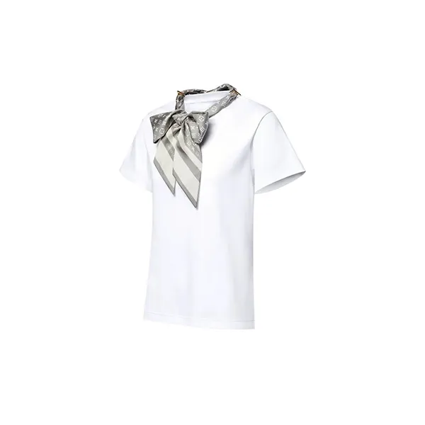 [通販]首元に差がつく一枚【ルイヴィトン コピー】Tシャツ シルクスカーフ付 1AIR42