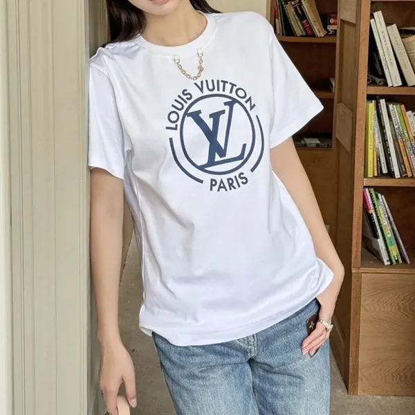 【国内発送◆チェーンが可愛い♪】ルイヴィトン コットンTシャツ コピー 1AFTU