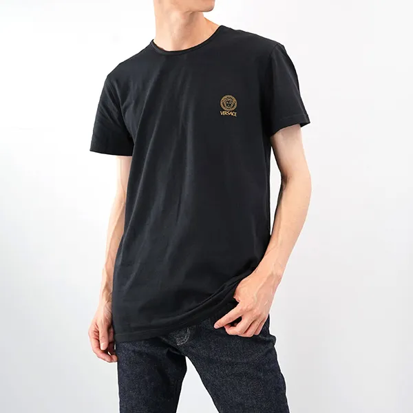 【手元に在庫有】ヴェルサーチェ ヴェルサーチ クルーネック半袖Tシャツ コピー AUU01005