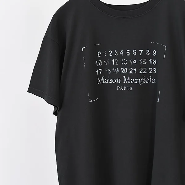 【即発】メゾンマルジェラ スタンプロゴ Tシャツ 偽物 S51GC0534S24575
