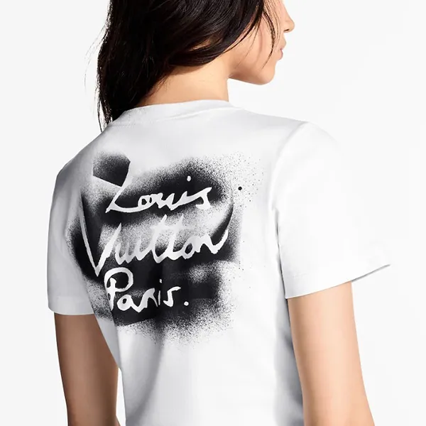 2025AW【お洒落で可愛い】ルイヴィトン スプレーTシャツ スーパーコピー 1AHK80