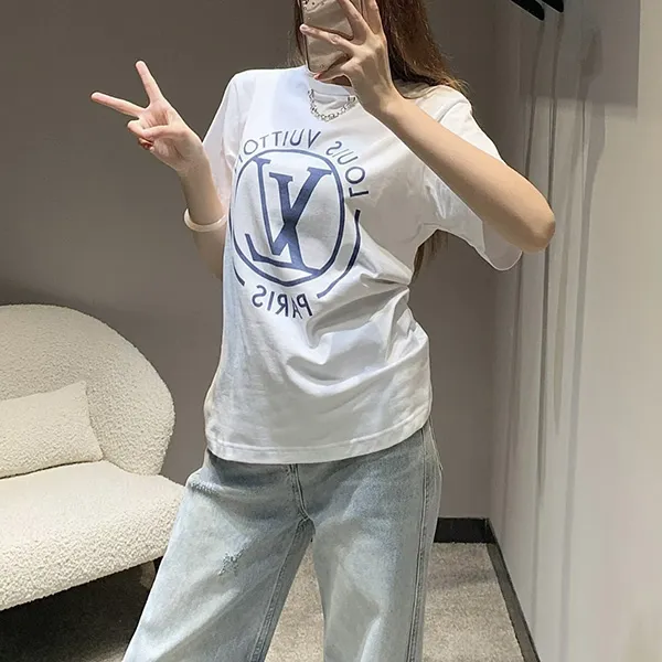 【国内発送◆チェーンが可愛い♪】ルイヴィトン コットンTシャツ コピー 1AFTU
