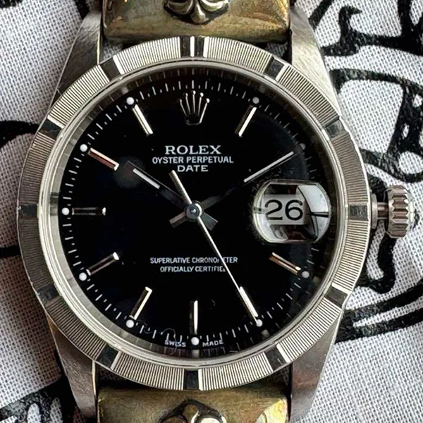 セレクトのおしゃれ☆クロムハーツ bill wall leather ウォッチブレス 925 ロレックス アンティーク 2591036